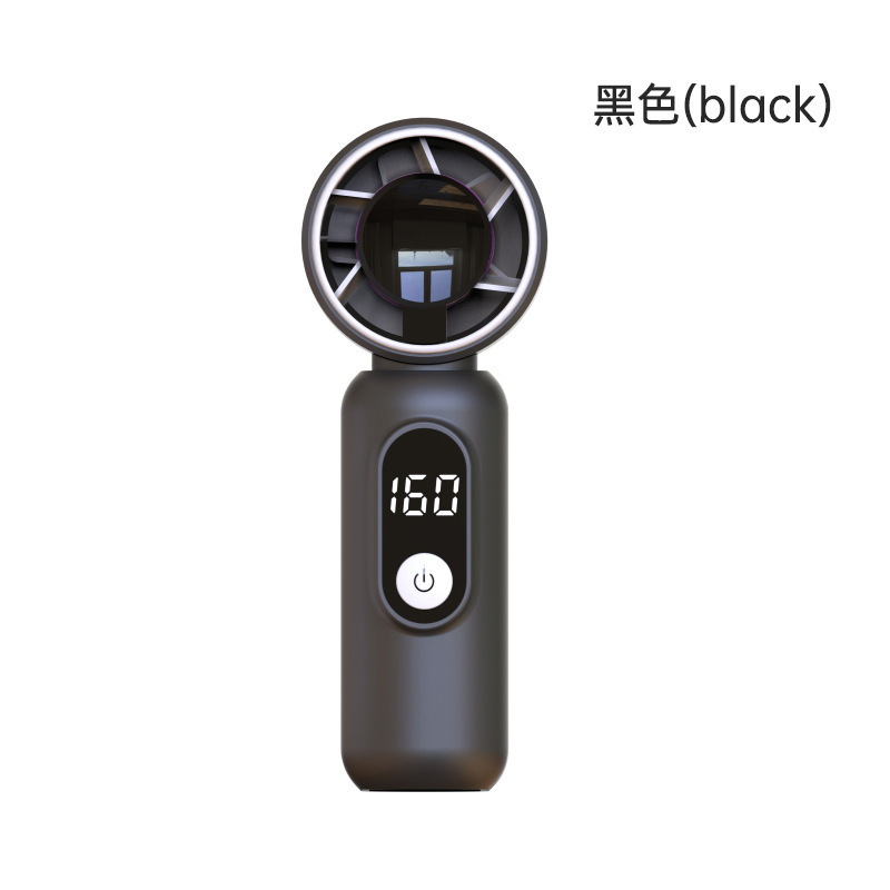 2025 新ホットモデル 199 スピード高速ハンドヘルドファンポータブル USB ミニファンタービン風集風小型ファン|undefined