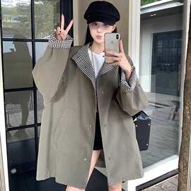 巨好看的早秋超火风衣外套女2026新款今年流行小个子夹克上衣