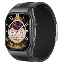 GS500智能手表(G Band)气囊血压心电图健康监测4G通话+蓝牙通话