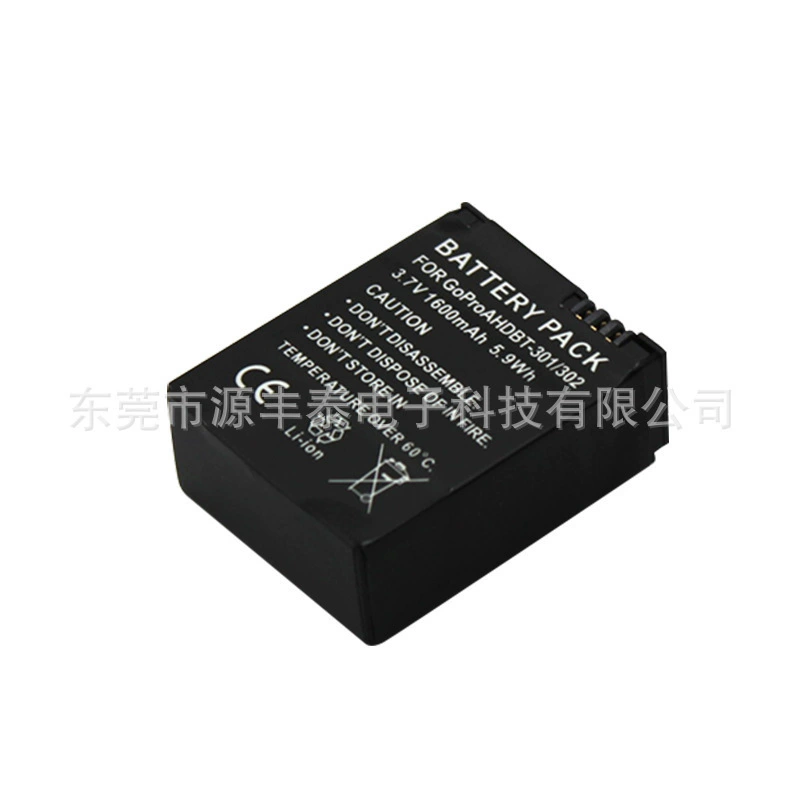Подходит для камеры GoPro action AHDBT-301 аккумулятор AHDBT-302 аккумулятор Jepaka Dongguan оригинальная версия