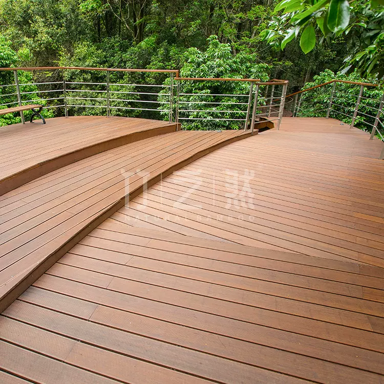 源头厂家高硬度竹地板户外竹木地板重竹环保材料耐磨竹钢户外专用