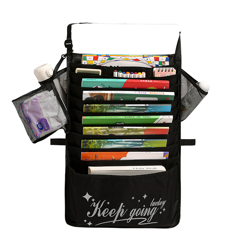 Nuevo libro de escritorio de gran capacidad bolsa colgante de escritorio de estudiantes de secundaria secundaria bolsa de almacenamiento de libros de artefactos mágicos