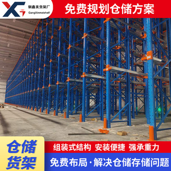 仓储货架冷库冷链贯通式穿梭式驶入式重型仓库高位托盘工业货物架