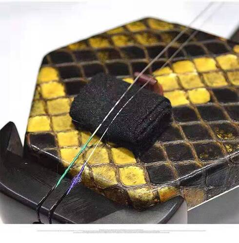 Erhu filter pad, black wool felt filter pad, felt sound filter, noise stop pad, erhu sound pad, eliminate noise