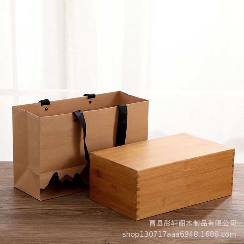 高档竹木包装盒空礼盒新款高档普洱茶白茶红茶岩茶绿茶木质包装盒