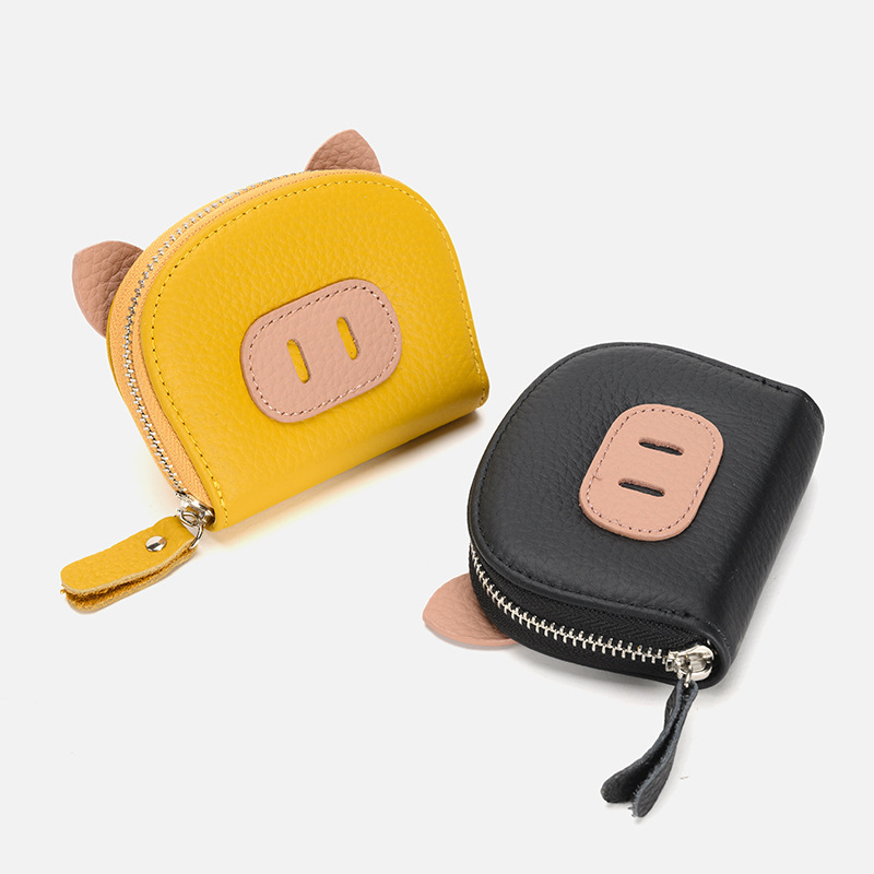 Nuevas tarjetas de tarjetas para mujeres y niñas, bolsas de tarjetas de órgano litchi, mini bolsas de tarjetas de almacenamiento lindas, bolsas de cambio de gran capacidad.