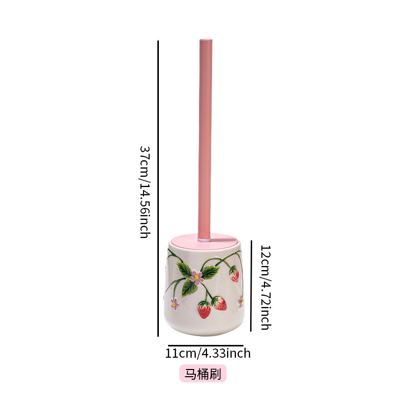 轻奢简约高颜值陶瓷卫浴套装牙刷杯乳液瓶肥皂碟马桶刷浴室用品|undefined