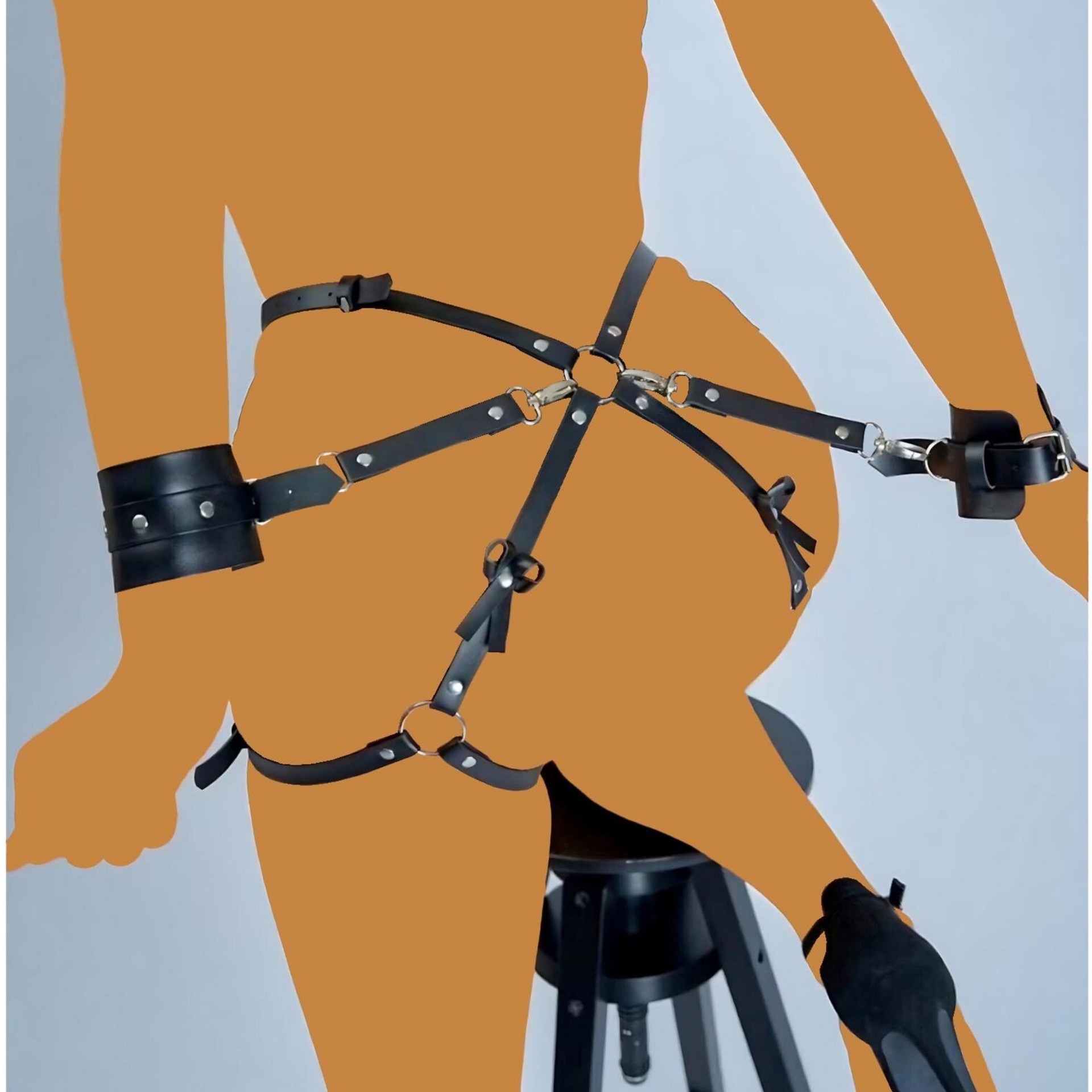 엉덩이 일체형 활