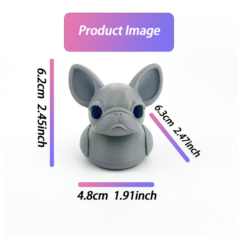 Amazonの売れ筋3Dプリント犬とアヒルシリーズクロスボーダーホットスタイル犬とアヒルシリーズハロウィンオーナメント|undefined