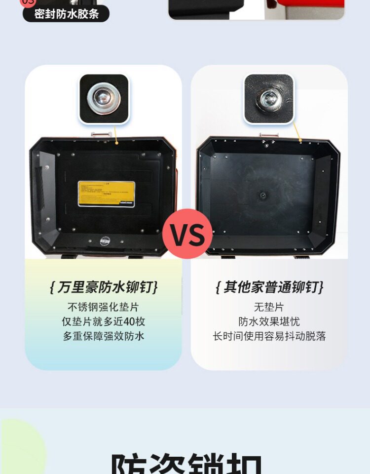 Wanlihao electric vehicle trunk is suitable for Ninebot Cz90 scooter trunk modification accessories C85c storage box