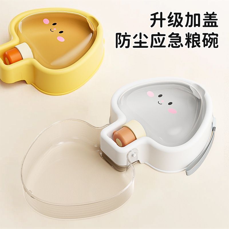 Bebederos para perros, ollas para perros, ollas de agua y comida, tazas integradas, tazones para perros portátiles, tazas pequeñas para perros, suministros para mascotas