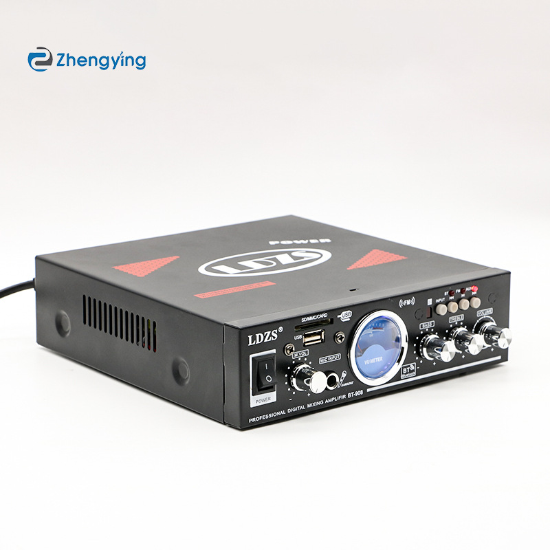 BT-908 Bluetooth power amplifier high power Bluetooth power amplifier home 220V professional HiFi home audio and video audio