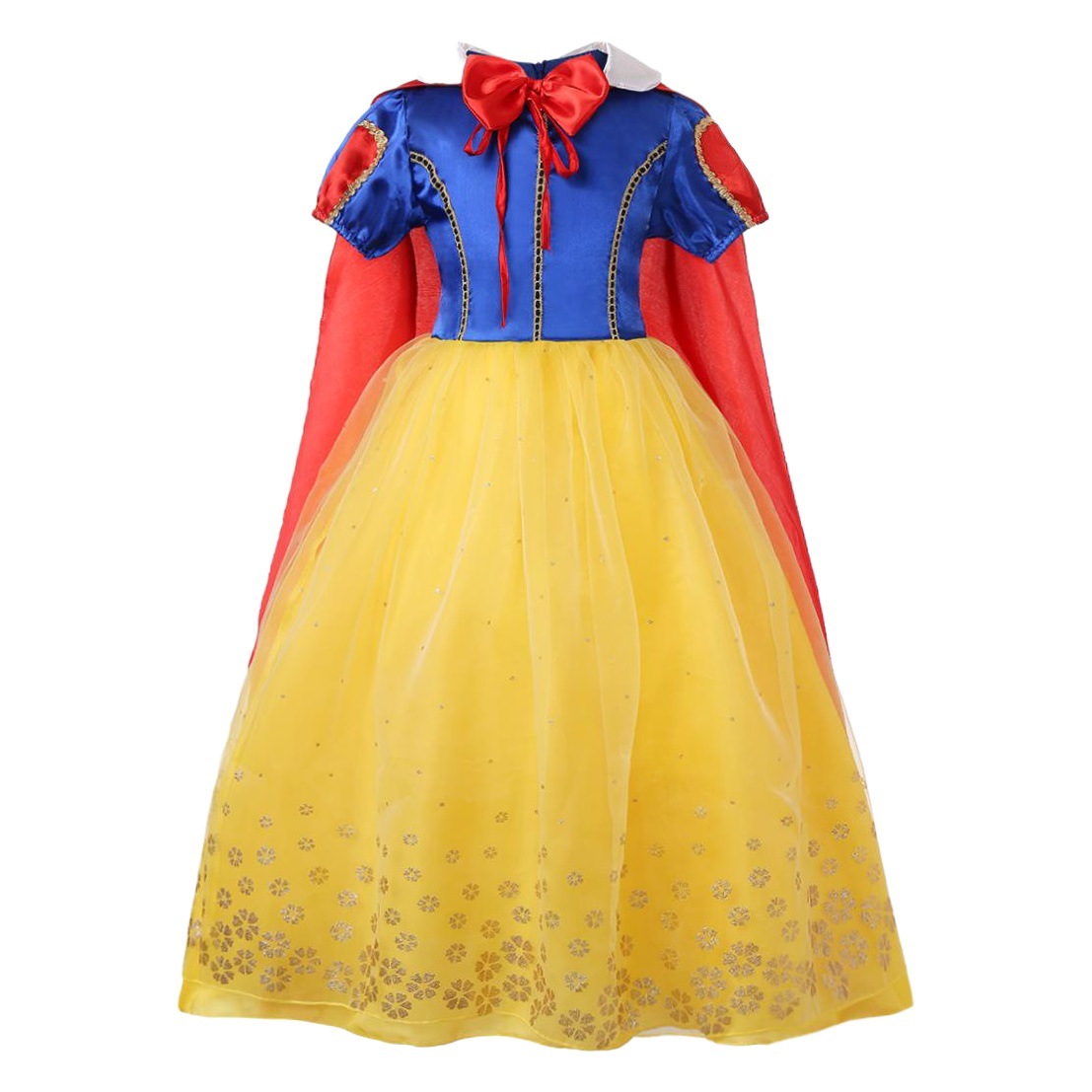 20,21 millones de niñas de día santo princesa vestido rojo pettiskirt Amazon vestido europeo y americano niños vestido ropa nueva para niños