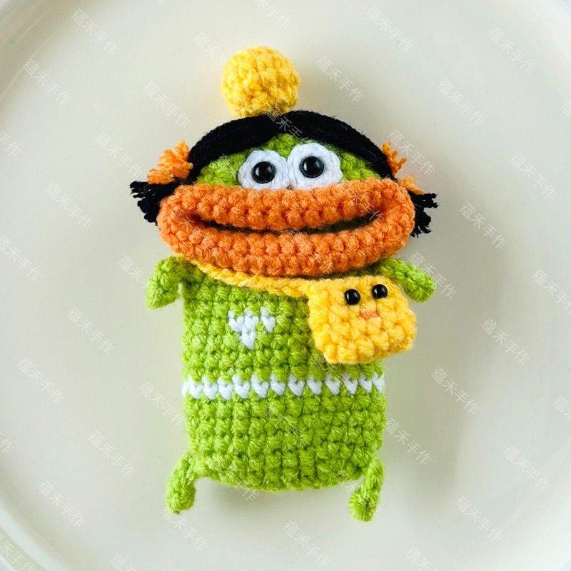 녹색 양복 머리 [가방 포함]