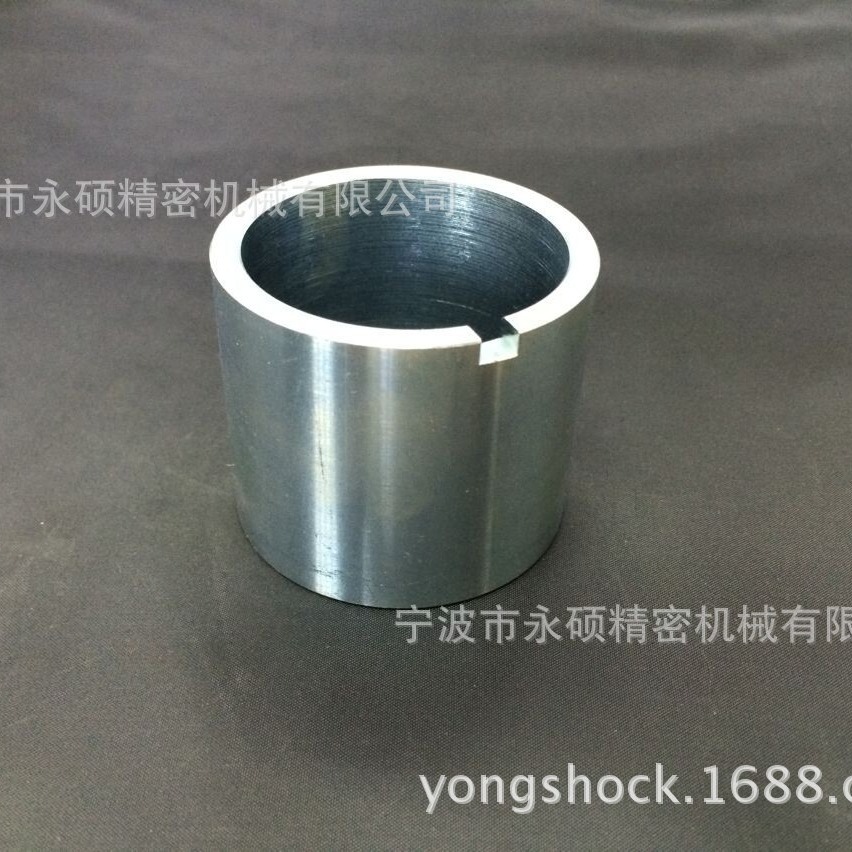 轴套 Φ51*4*43 20#钢 激光刻字 镀白锌 精密五金 永硕YAR005