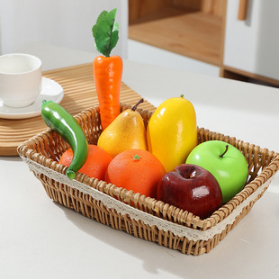 Simulated Fruit Foam Vegetable and Fruit Model Apple Mango Orange Green Pepper Home Decoration Photography Props Ornaments