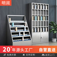 不锈钢储物柜水杯存放柜茶杯收纳架员工食堂碗柜更衣柜办公柜