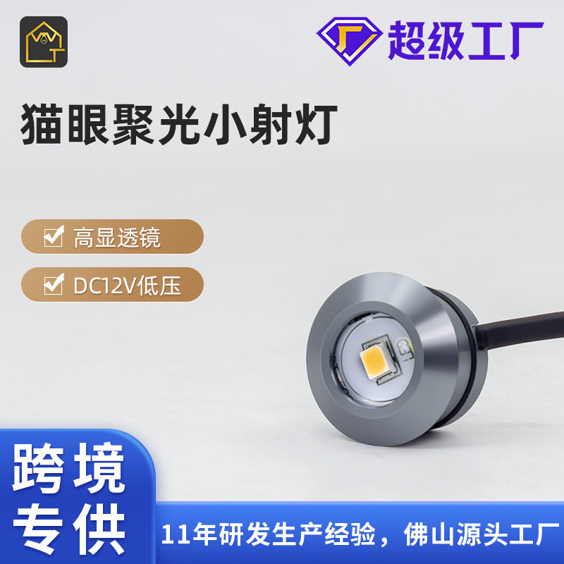 Cat-Eye Spotlight Led Light Fixture Low Voltage 12V Display Cabinet Wine Cabinet Recessed Cabinet Light Spotlight Cabinet Embedded Small Spotlight Cat-Eye Spotlight Led Light Fixture Low Voltage 12V Display Cabinet Wine Cabinet Recessed Cabinet Light Spotlight Cabinet Embedded Small Spotlight
