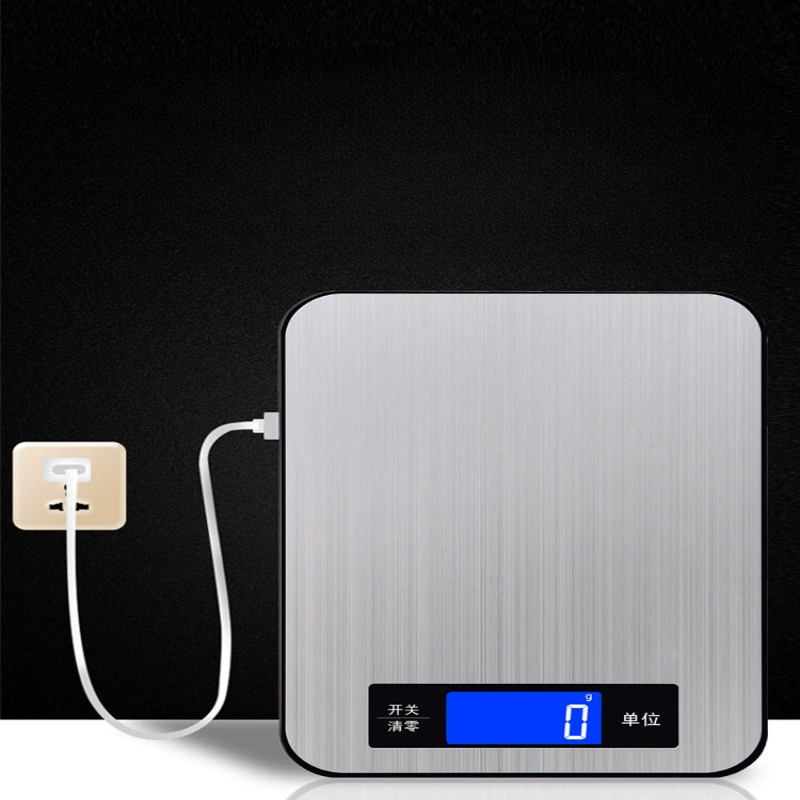 Водонепроницаемые бытовые кухонные цифровые весы, высокоточные коммерческие маленькие граммовые весы, весы для выпечки, чая с молоком, точные фунты