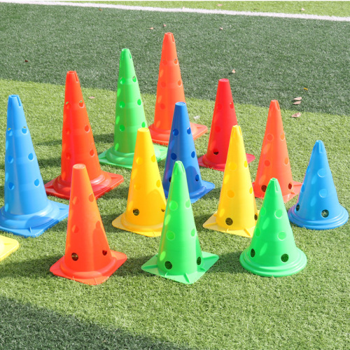 Football Trainer Logo Bucket Training Sports Equipment Obstacle Logo Bucket Sports Goods Training Equipment Wholesale