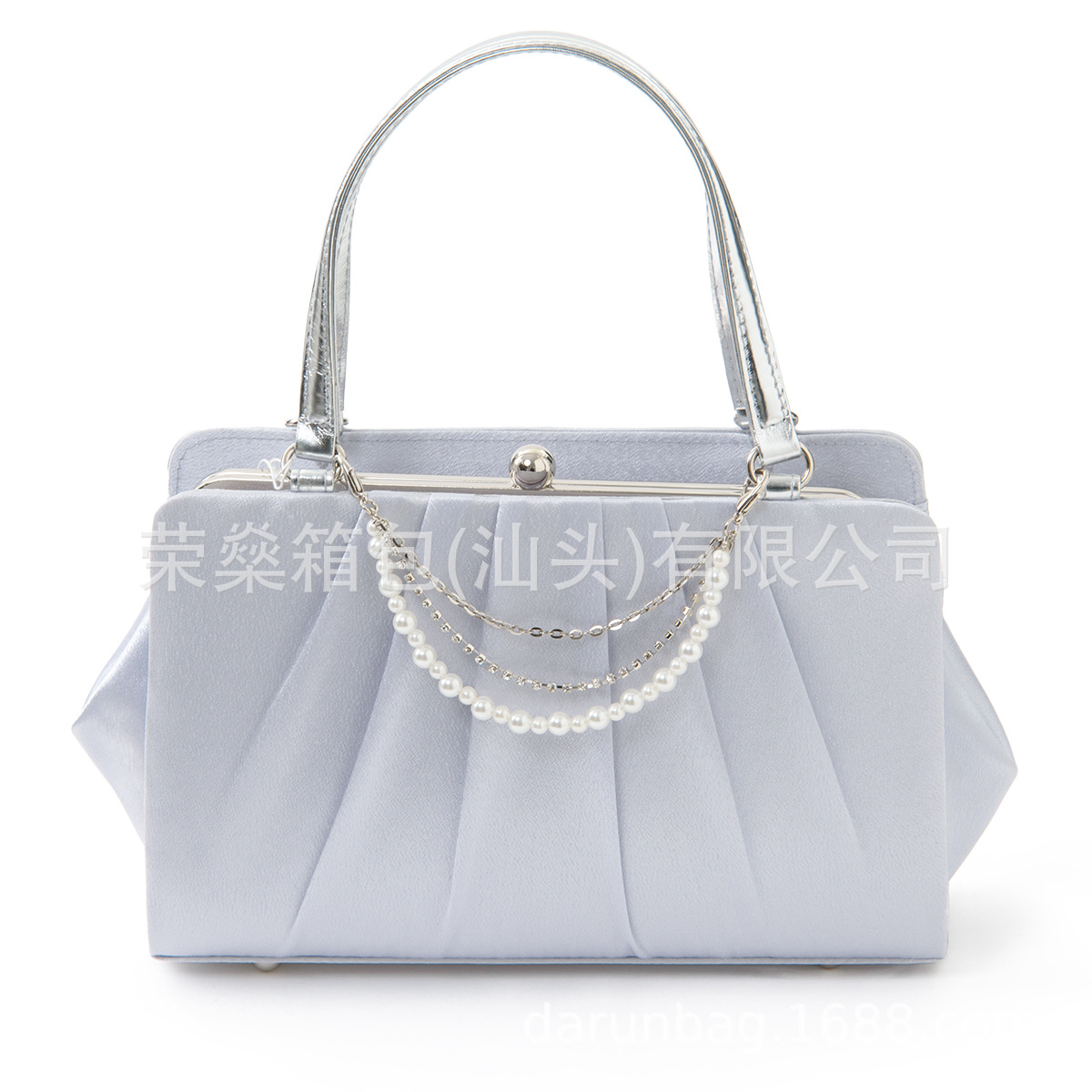 Venta directa de fábrica, bolso de mano estilo japonés, europeo y americano, plisado, para banquetes, vestidos, fiestas y eventos nocturnos.