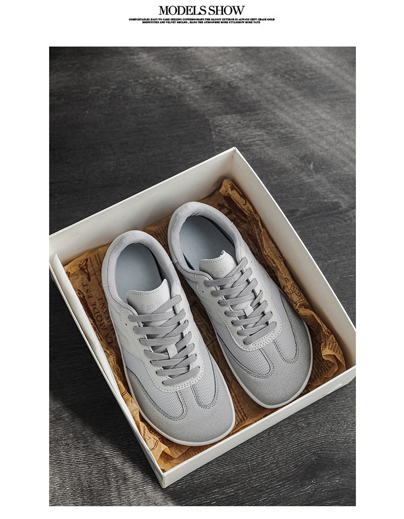 Brede barefoot herenschoenen outdoor sport mesh lichtgewicht_voghion.com
