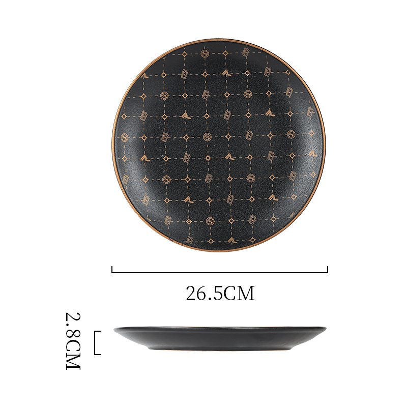 10-inch shallow dish-Type B