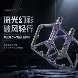 防滑DU双脚蹬拆式山地车新款脚踏自行车脚踏铝合金培林公路车快
