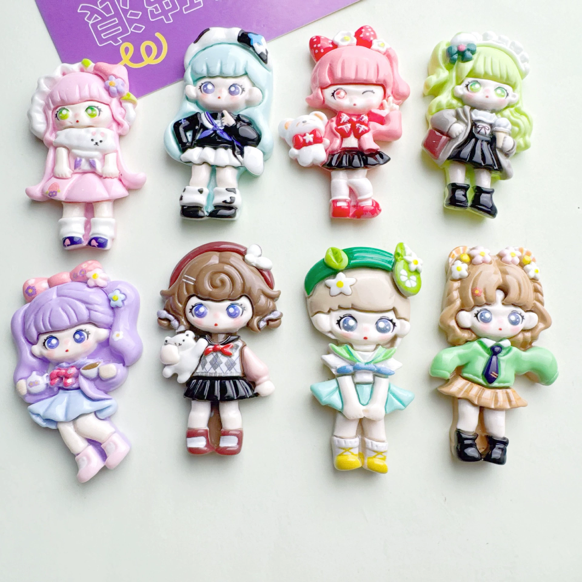 Cute Nana, cream phone case, hairgrip, fridge magnet, keychain, DIY