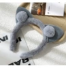 Gray cat ear
