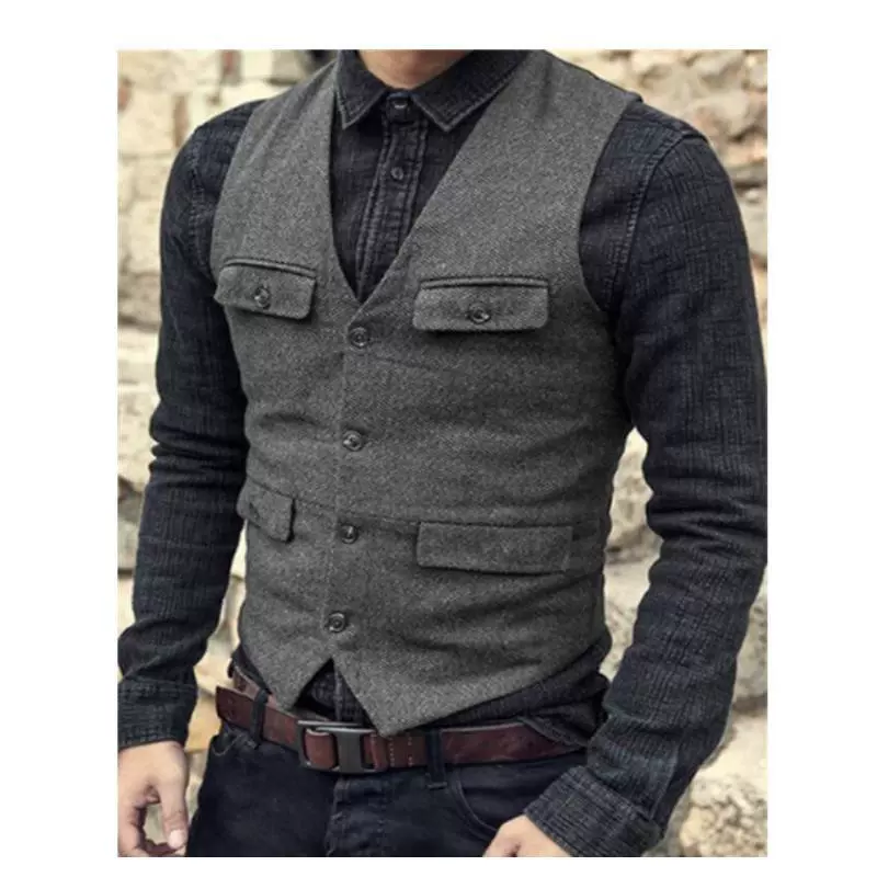 High quality colored vest for leisure, 2023 collection, European style