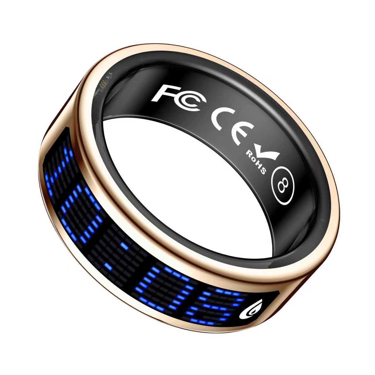 Neuer Smart-Ring (2025) für Herzfrequenzmessung, Blutsauerstoffmessung, Schlafüberwachung, Sport-Tracking, Fotoaufnahme und Wasserdichtigkeit_voghion.com