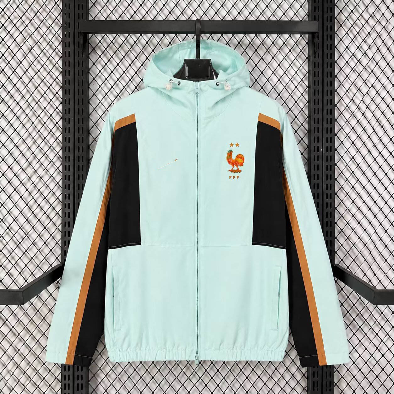 Nueva chaqueta de fútbol de doble cara chaqueta de asalto chaqueta de algodón Brasil París Arsenal Alemania BairbaL chaqueta impermeable image 65