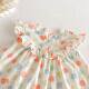 Girls' Wave Dot dress 0-5 Years Old Summer South Korea Children's Wear Baby Girl Super Cute Vex Skirt Children's Summer Dress AQ063