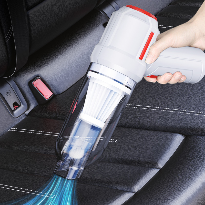 Car wireless vacuum cleaner car home dual-use wet and dry rechargeable vacuum cleaner handheld car vacuum cleaner