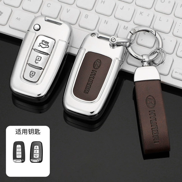 Hyundai 011-silver transparent brown+round head buckle