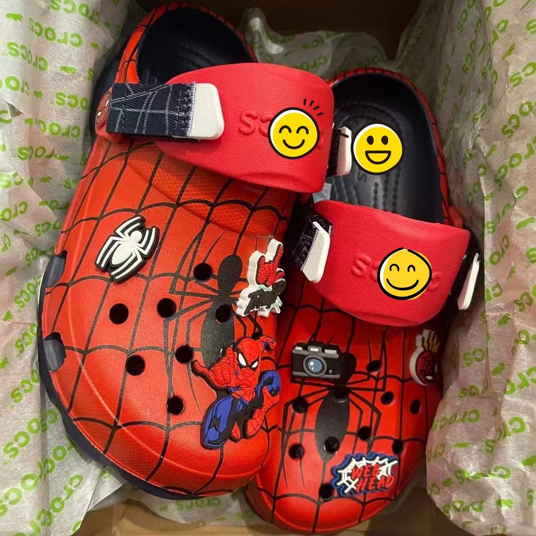 Spot Carroch verano Trin Spider-Man marca conjunta de moda casual confortable para usar sandalias guapo serie al por mayor