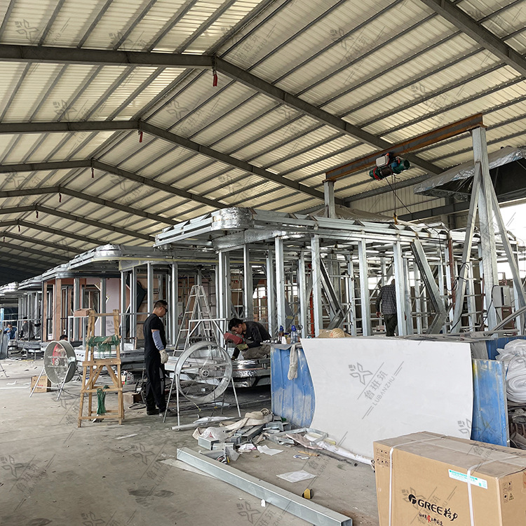 Internet celebridad paisaje espacio cápsula B & B integrado casa móvil Fuerza cabina inmersiva tecnología experiencia Hotel