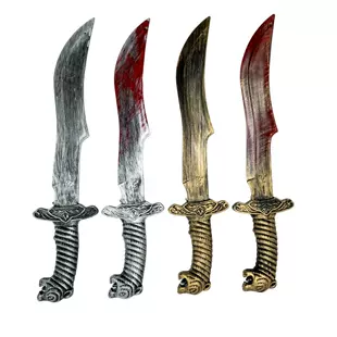 Пластиковый кинжал с тигром для розыгрышей