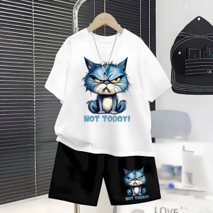 �羳��ͯ�ļ�NOTTODAY�{؈ӡ�����b��ɫ����T��+��ѝ�ɼ����д�ͯ