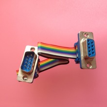 D-SUB9P��ĸ���^���ž�,1.27mm,UL2651 28AWG���ž�,DB9P�^��Ʒ��