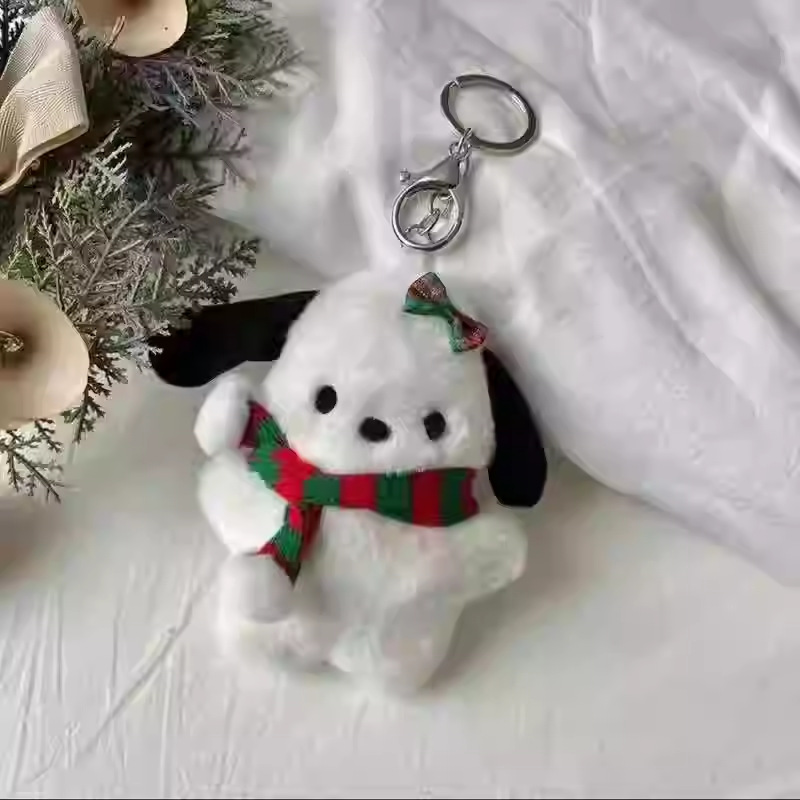 Decoraciones de Navidad muñecas de peluche simple colgante florista al por mayor para enviar amigos y hermanas amigos y compañeras de clase