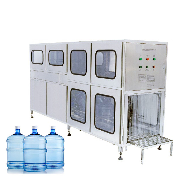 可定制全自动5加仑大桶水灌装机 20L桶装水灌装设备 大瓶水生产线