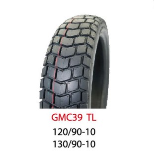 120/90-10TL vacuum electric motorcycle tires are weighted and thickened, wear-resistant, low-temperature and high-grip tires