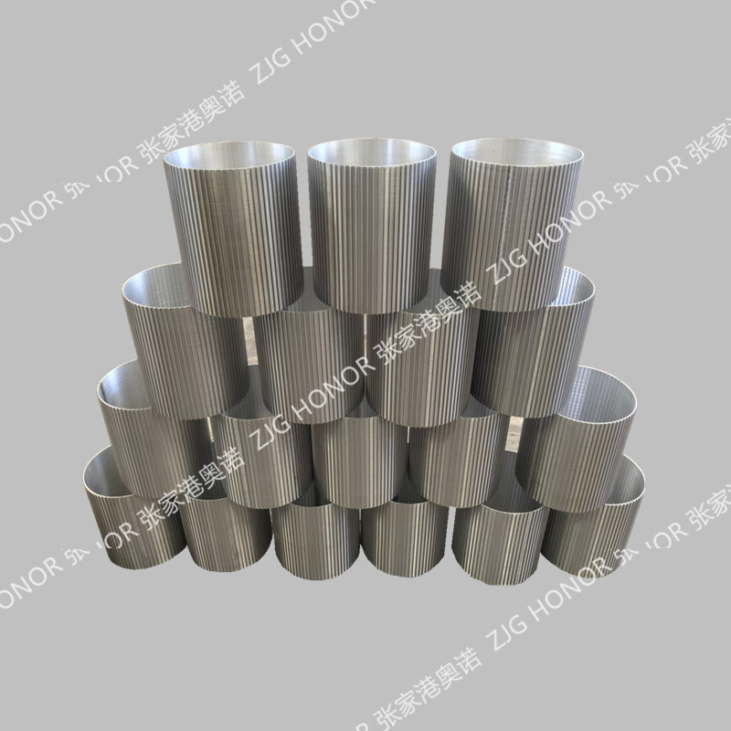 不锈钢绕丝过滤筛管过滤网筒楔形网滤芯厂家