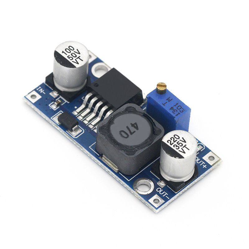 LM2596S DC-DC Buck Converter Module, 3A Adjustable Step-Down Voltage Regulator, Superior to LM2576