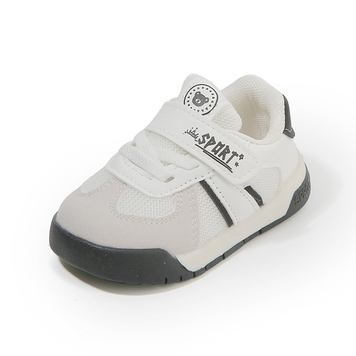 Baby shoes, men's autumn new baby shoes, non-slip toddler shoes, women's breathable mesh velcro children's shoes, direct sales