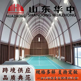 大空间网架大跨度球形螺栓球网架承接料场体育馆加油站顶棚网架
