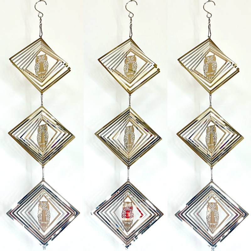 사각 올빼미 15*54cm (3 현)