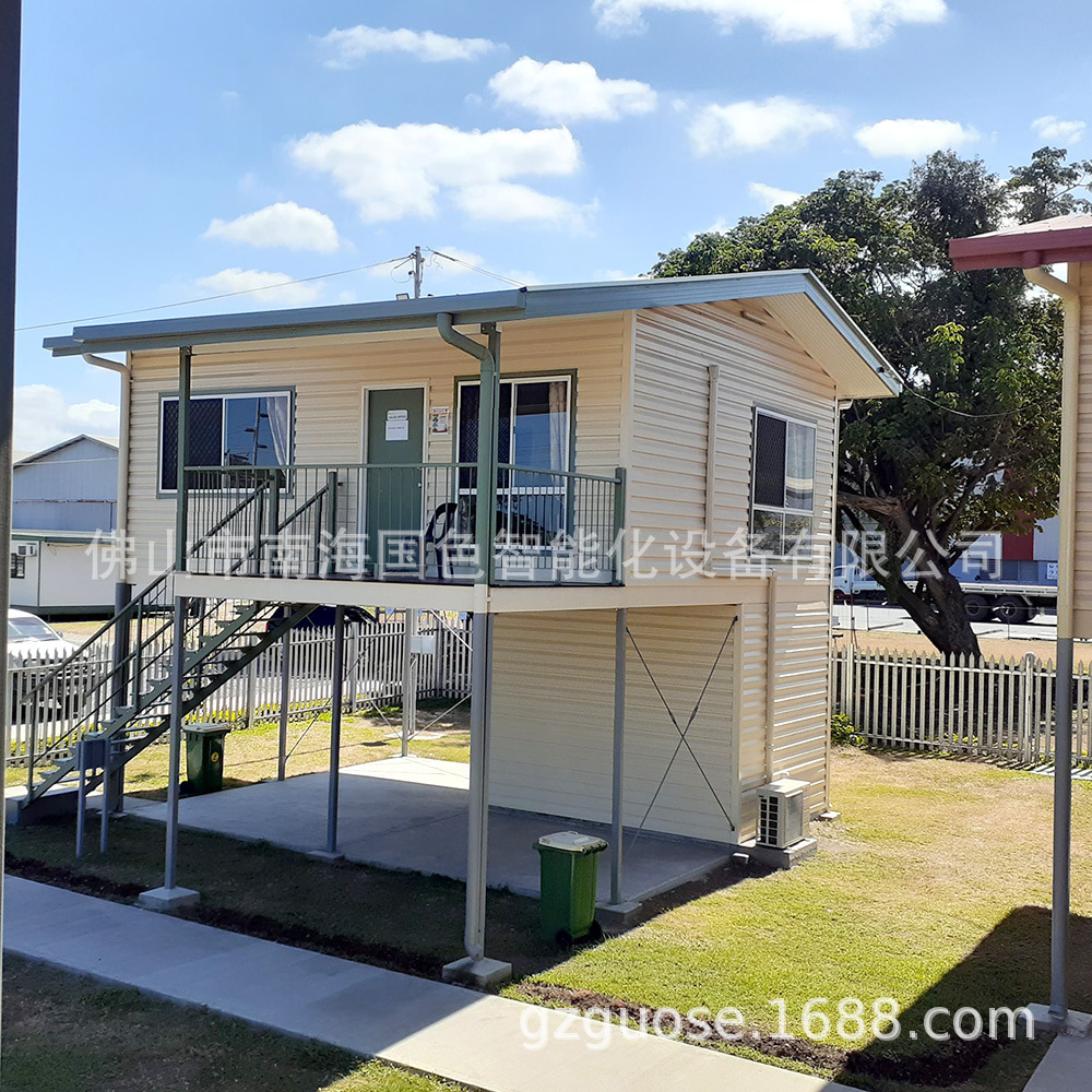 Casa de camping, casa de familia escénica, casa de madera de imitación, casa de registro de celebridades de Internet, campamento al aire libre, villa integrada de acero ligero, ventas directas de fábrica